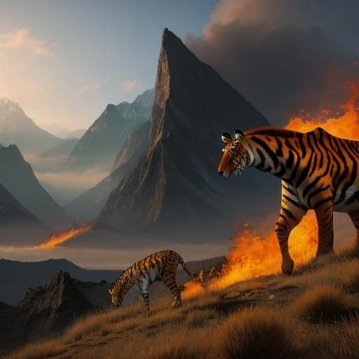 Tiger-Giraffe Hybrid 2