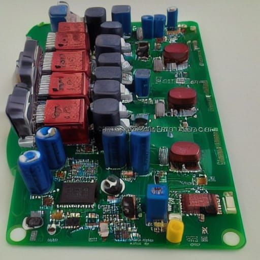 Mother of Electronics with Circuitry Details