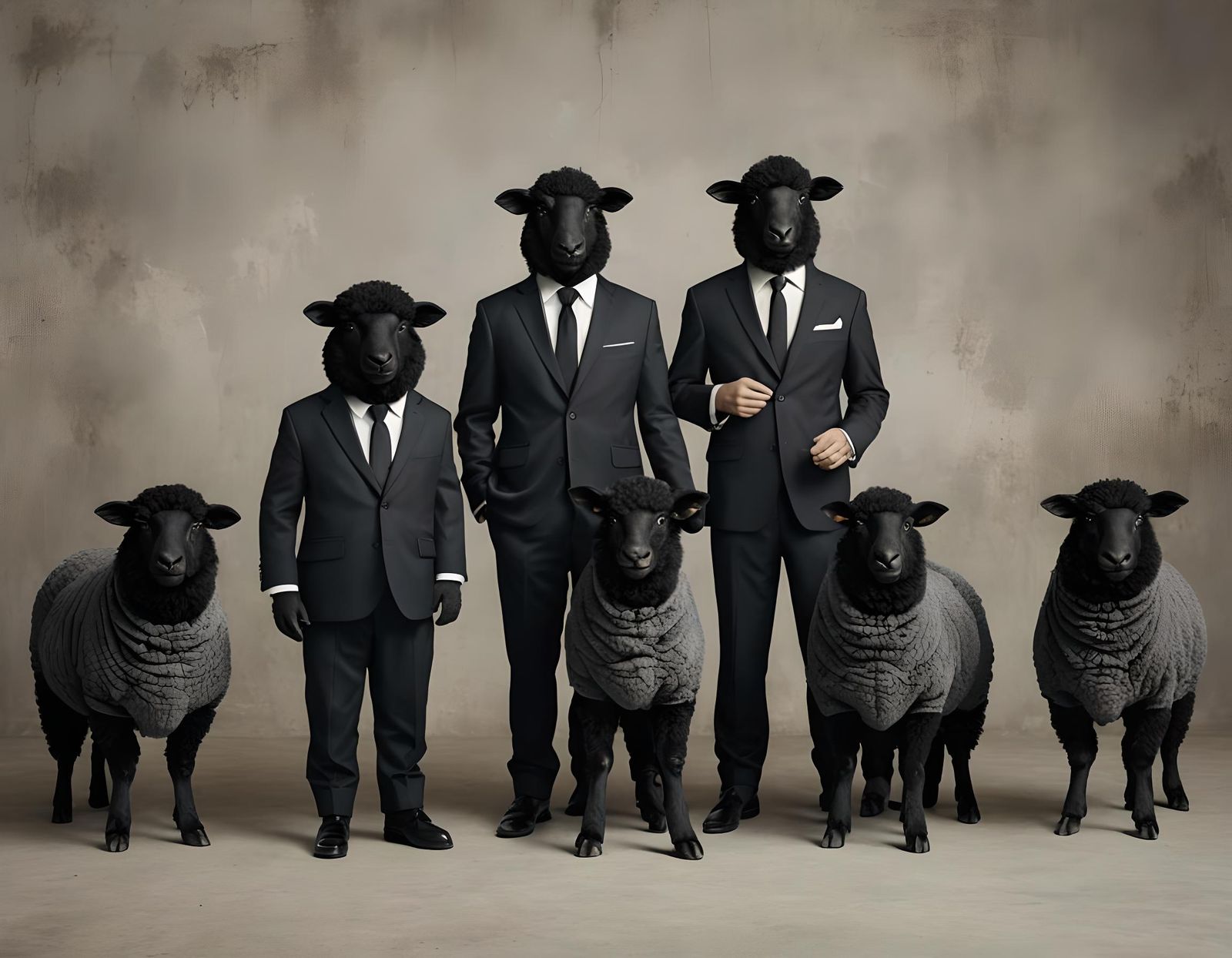 Black Sheep Rocking a Suit: Family Outcast