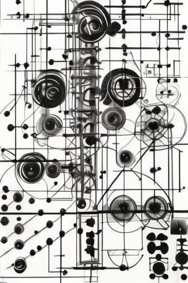 Complex Graphic Music Notation in Constructivist Style