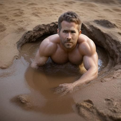 Ryan Reynolds Sinking: Professional Photography