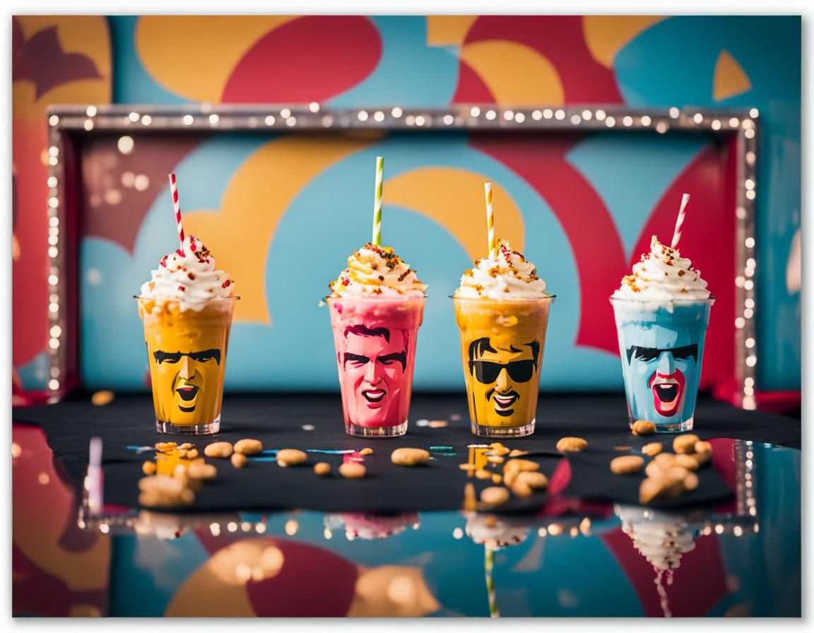 All the Living Milkshake Heads Singing Elvis Covers in Vegas II