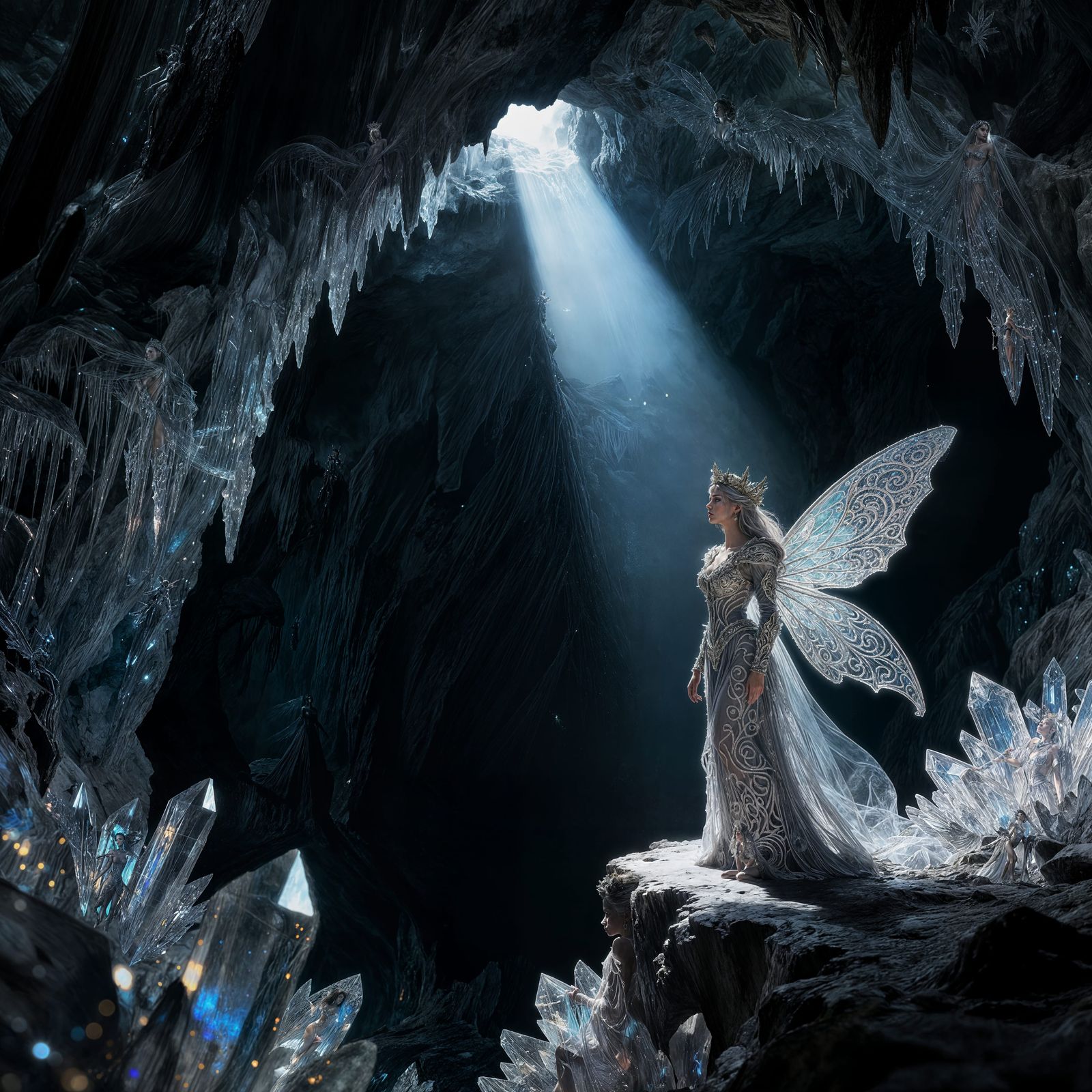 Light against the dark