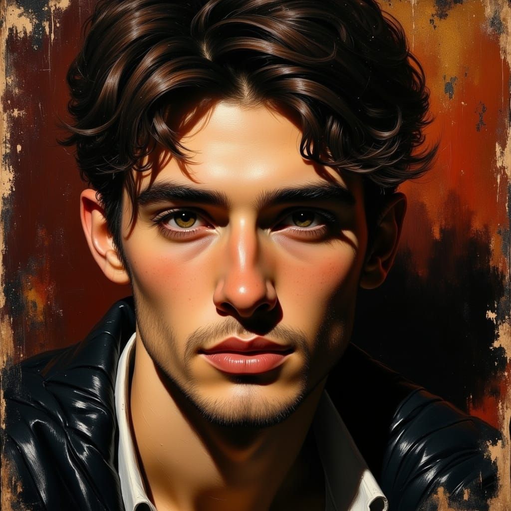 Chiseled Italian Beauty in Opulent Renaissance Light