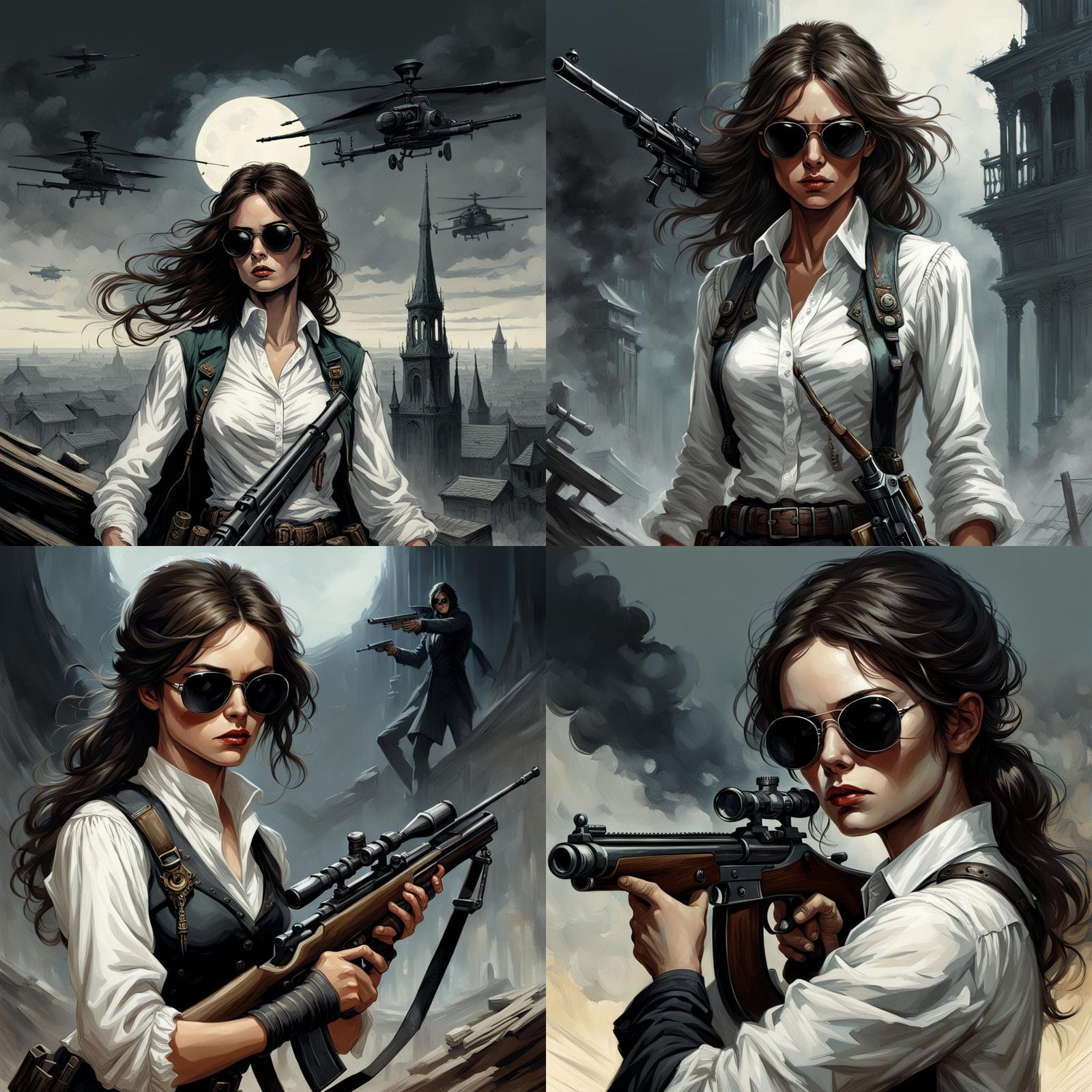 Shadow Dancer study #5