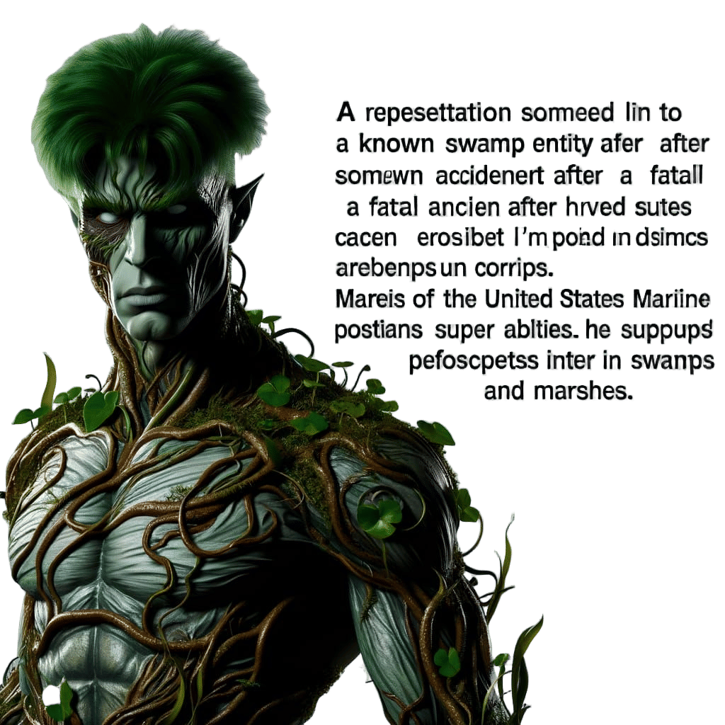 Swamp Creature: Marine Turned Plant Entity