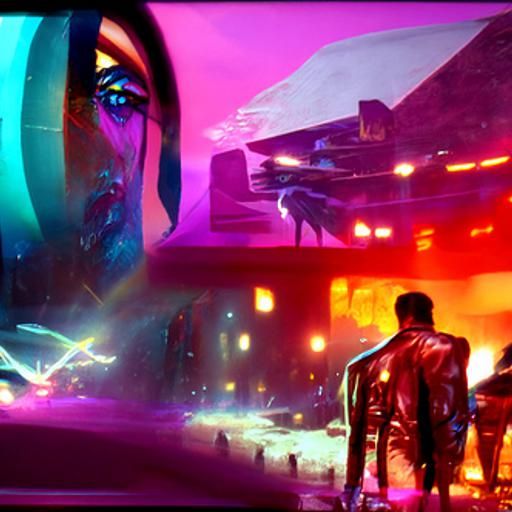 Cyberpunk Distrust: Neon God in 2099