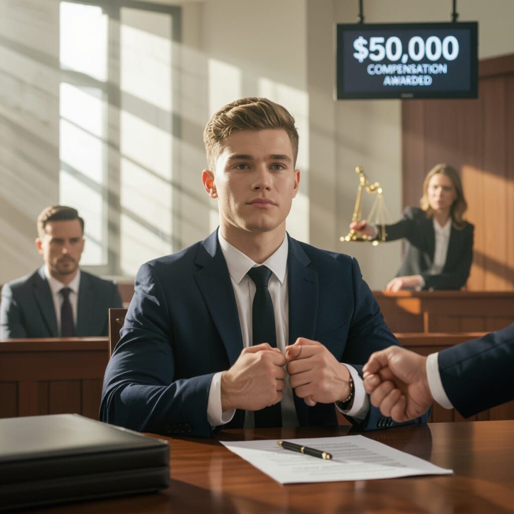 Victorious Man Wins Court Case, Awarded Compensation