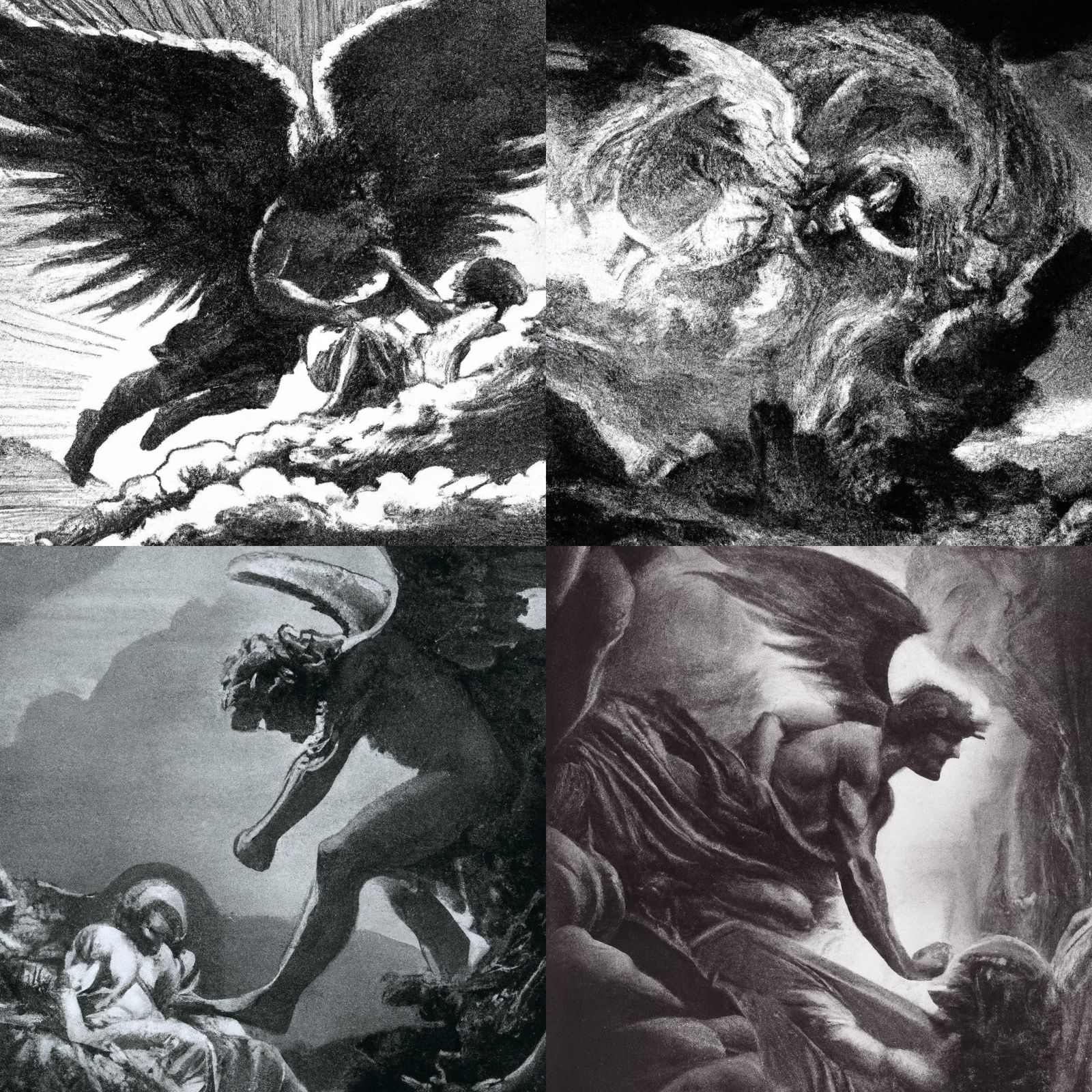 Jacob Wrestles Angel: A Dramatic Horror Scene