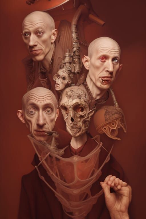 Opium Dream: Hyperrealistic Dystopian Surrealism