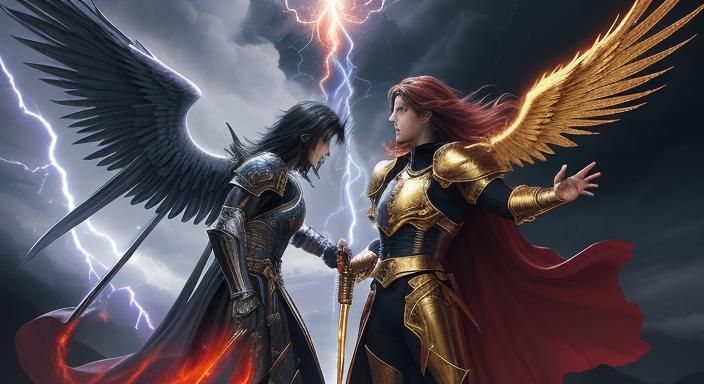 Archangel Michael vs Prince of Persia: Celestial Battle