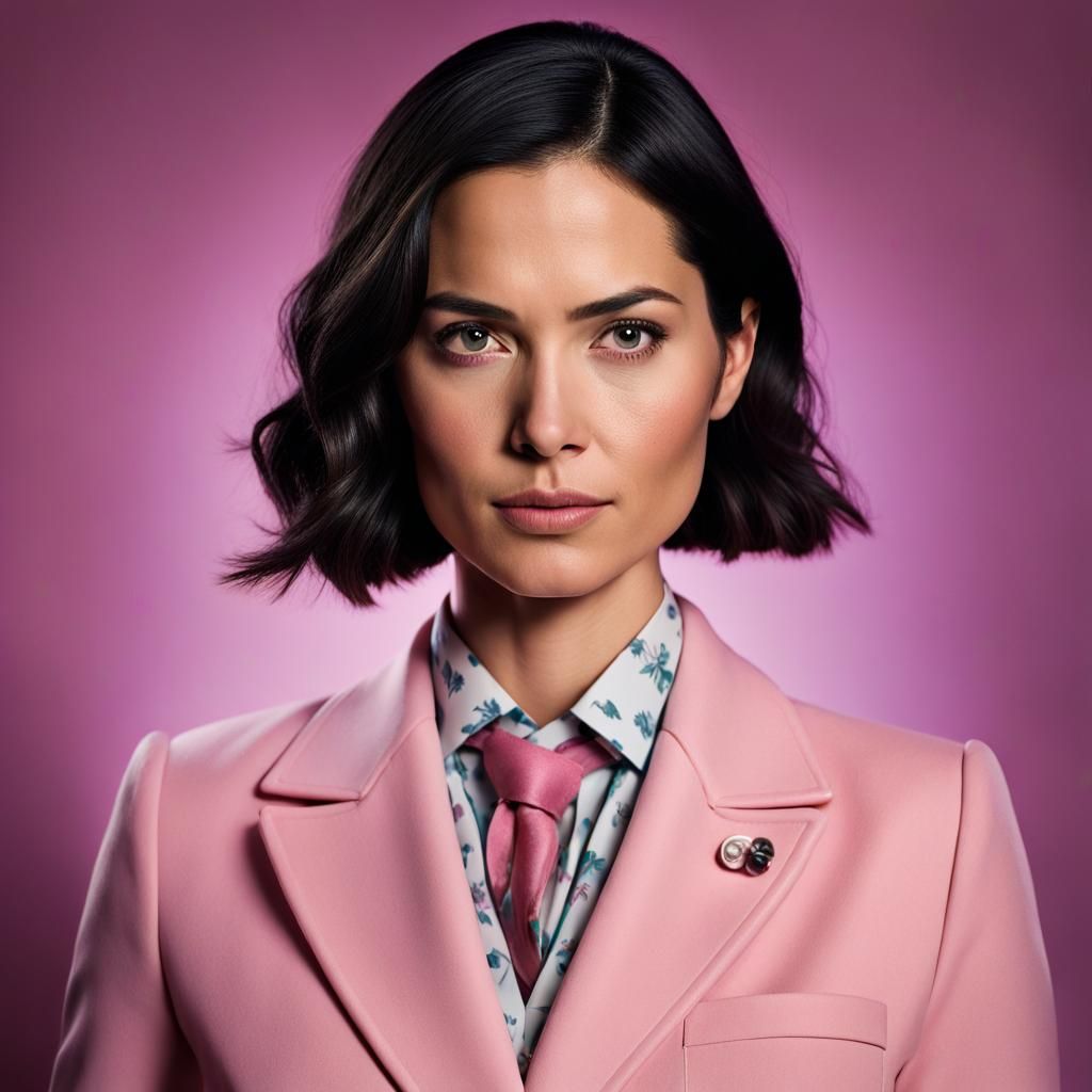 Dr Orchid Portrait in Studio Lighting