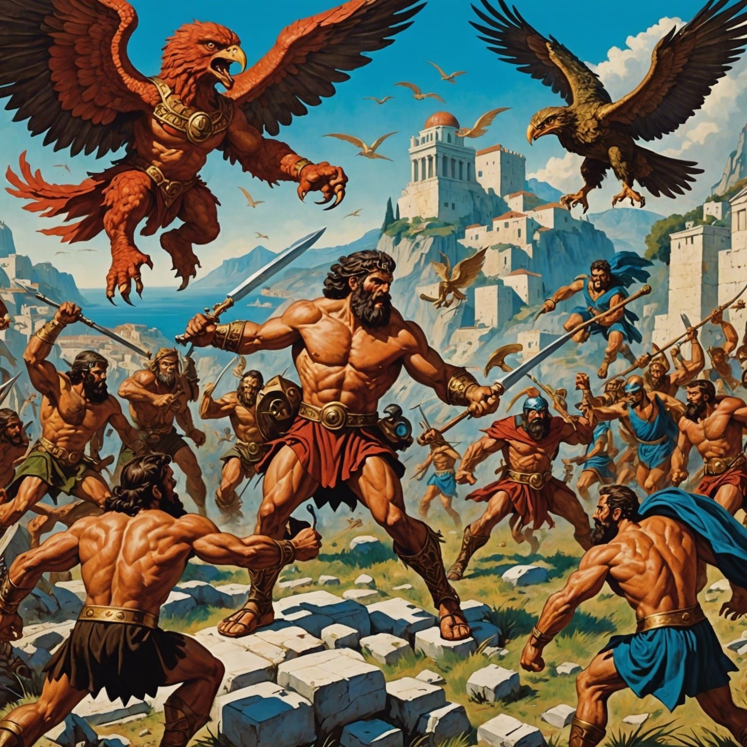 Jason and the Argonauts Battle Cyclops