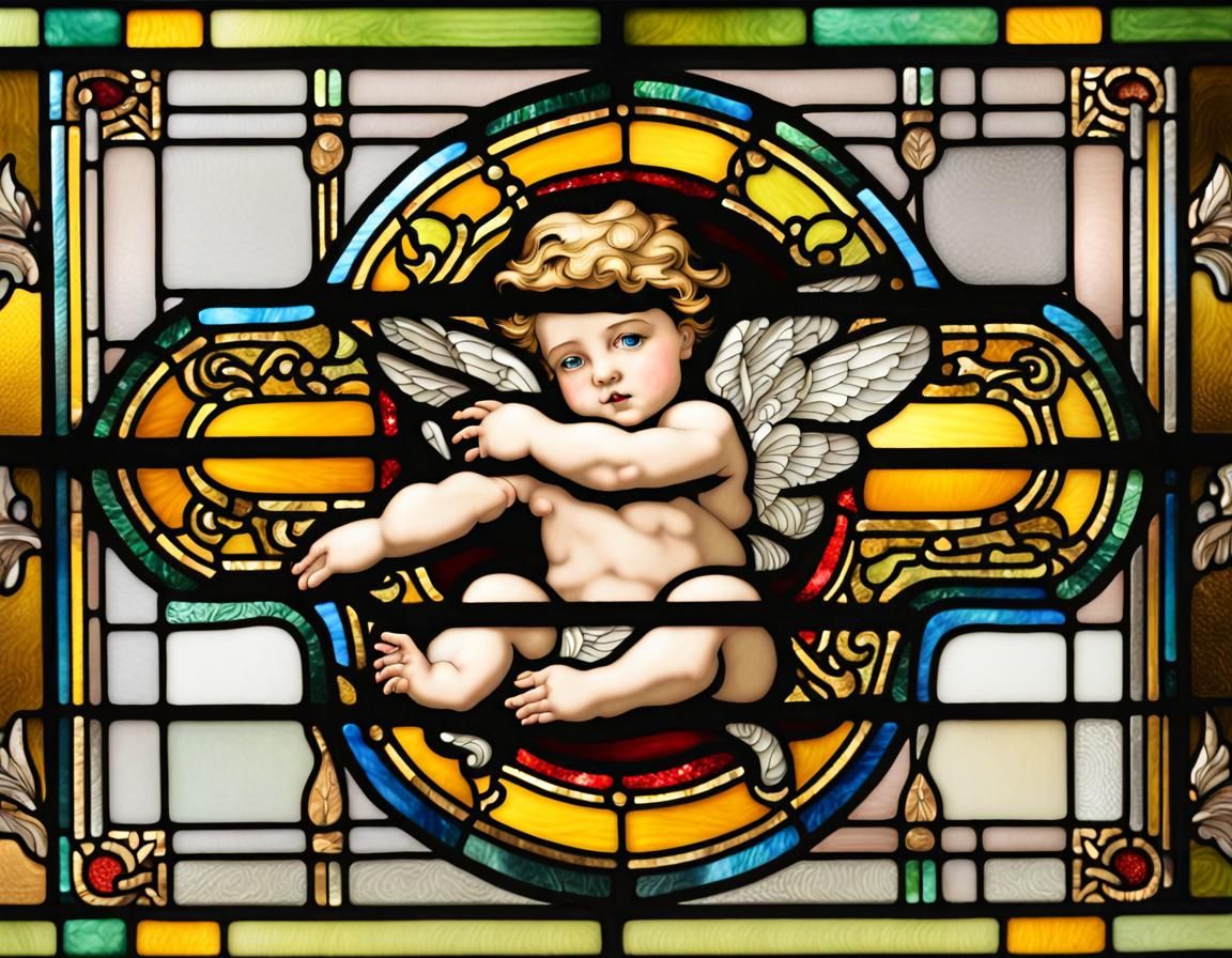 Glass Cherub