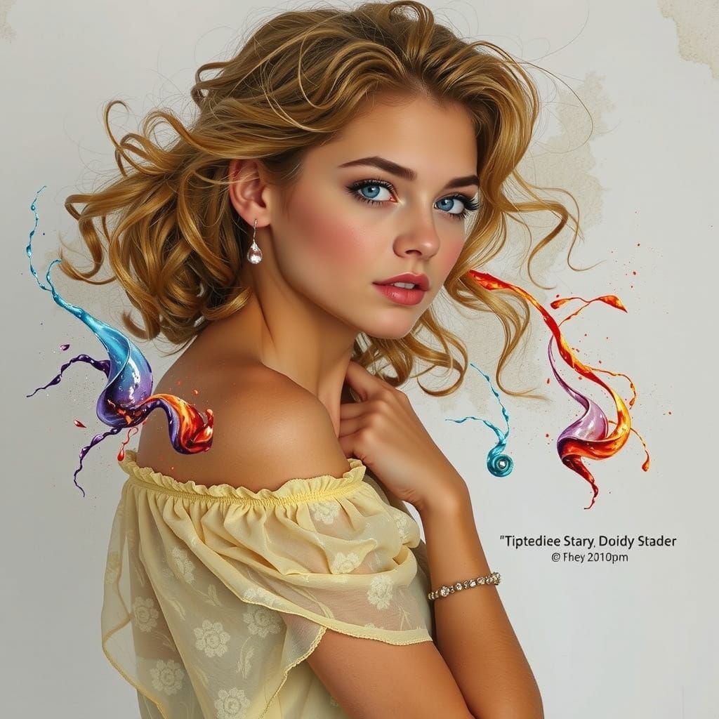 Abstract Swirling Red Forms in Dynamic Motion