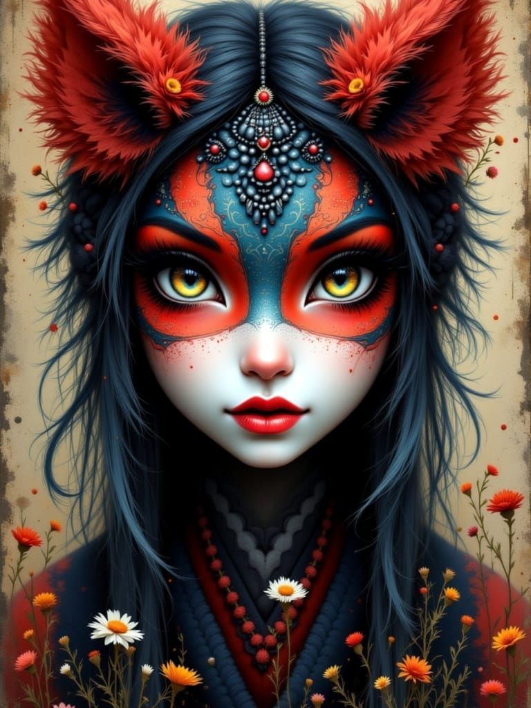 Kitsune portrait