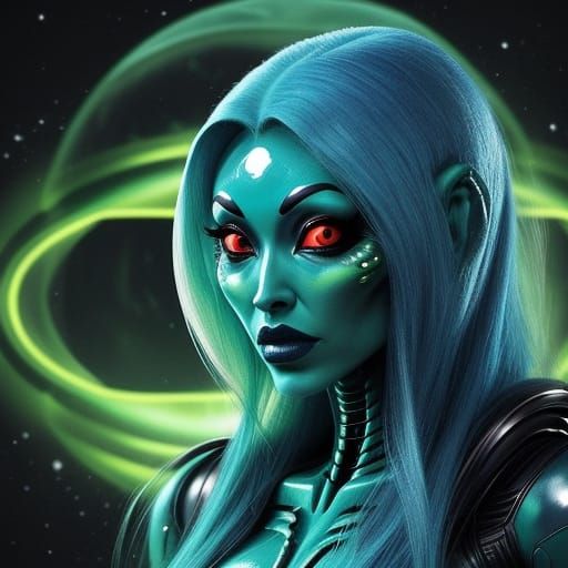 Alien woman 👩👽🛸😭😰🪐