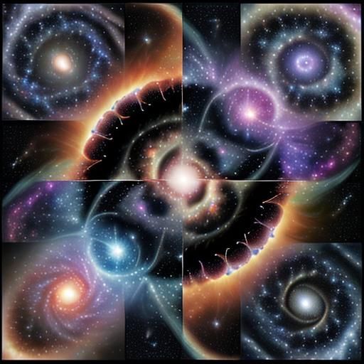 Fractal Galaxies: A Vivid Cosmic Landscape