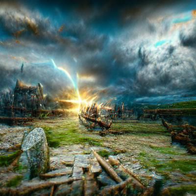 Epic Final Battle Scene