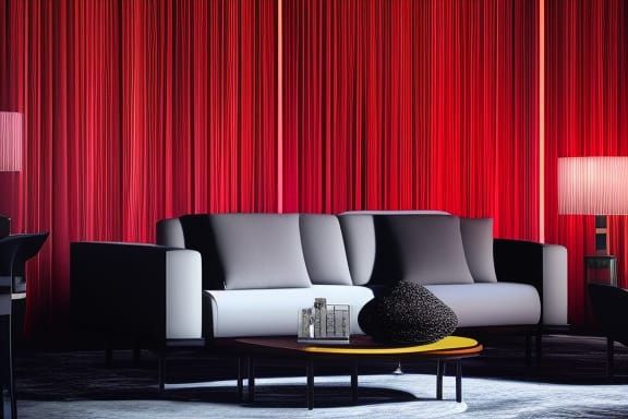 Lounge at the Tranquility Base Hotel & Casino