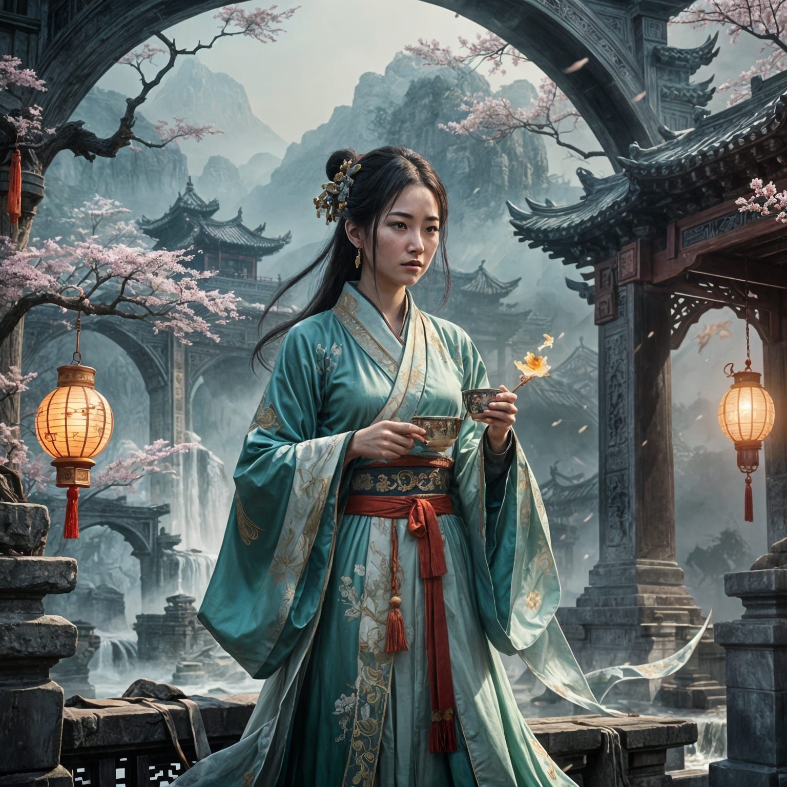 Meng Po: Goddess of Forgetfulness in Chinese Mythology