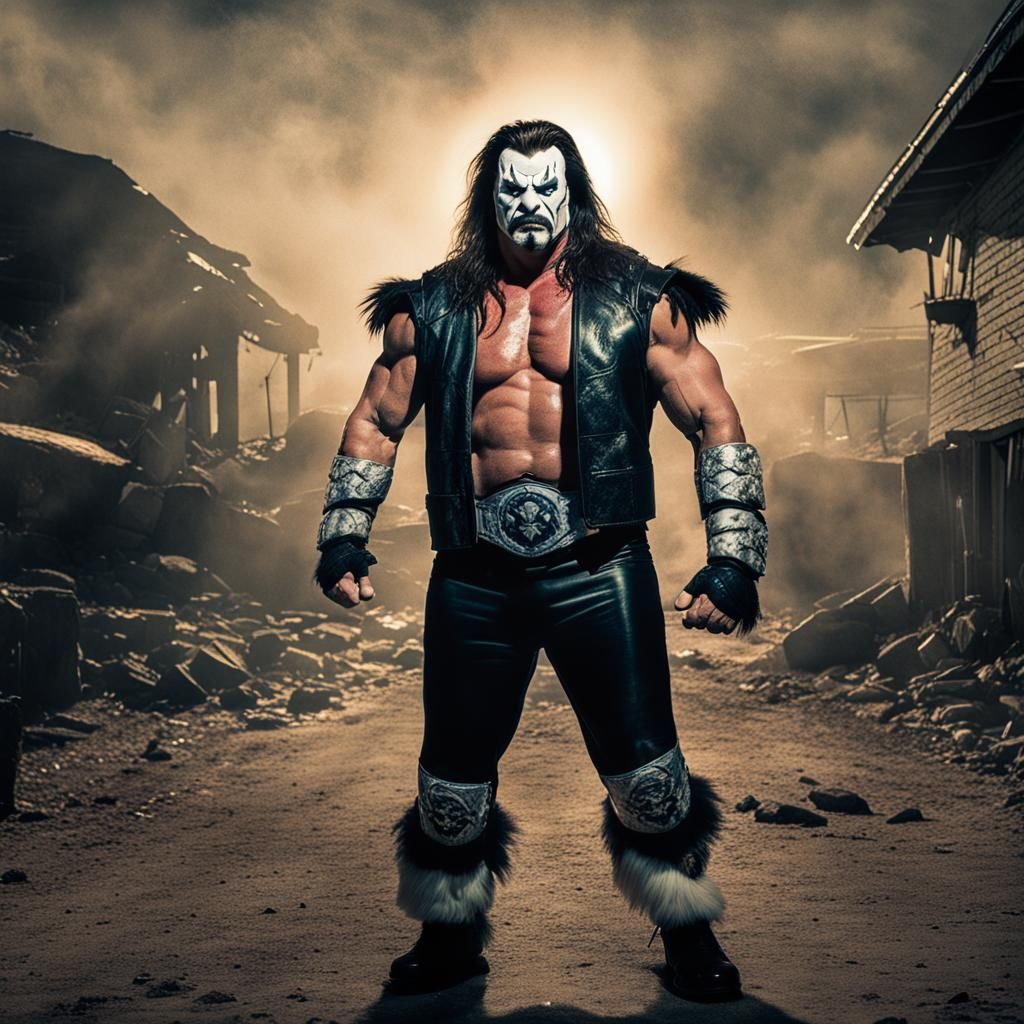 Al Snow as Lobo: Cinematic Film Still