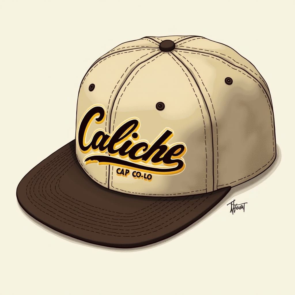 Vintage 'Caliche' Hat with Southwestern Style