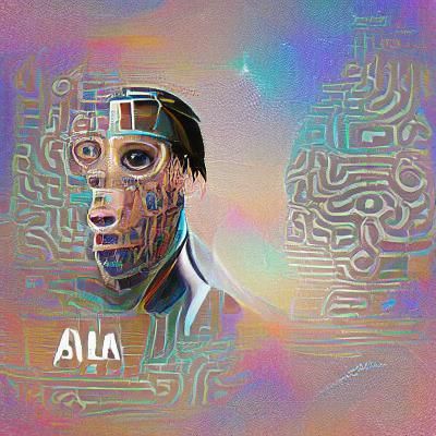 Abstract Artificial Intelligence Concept Art