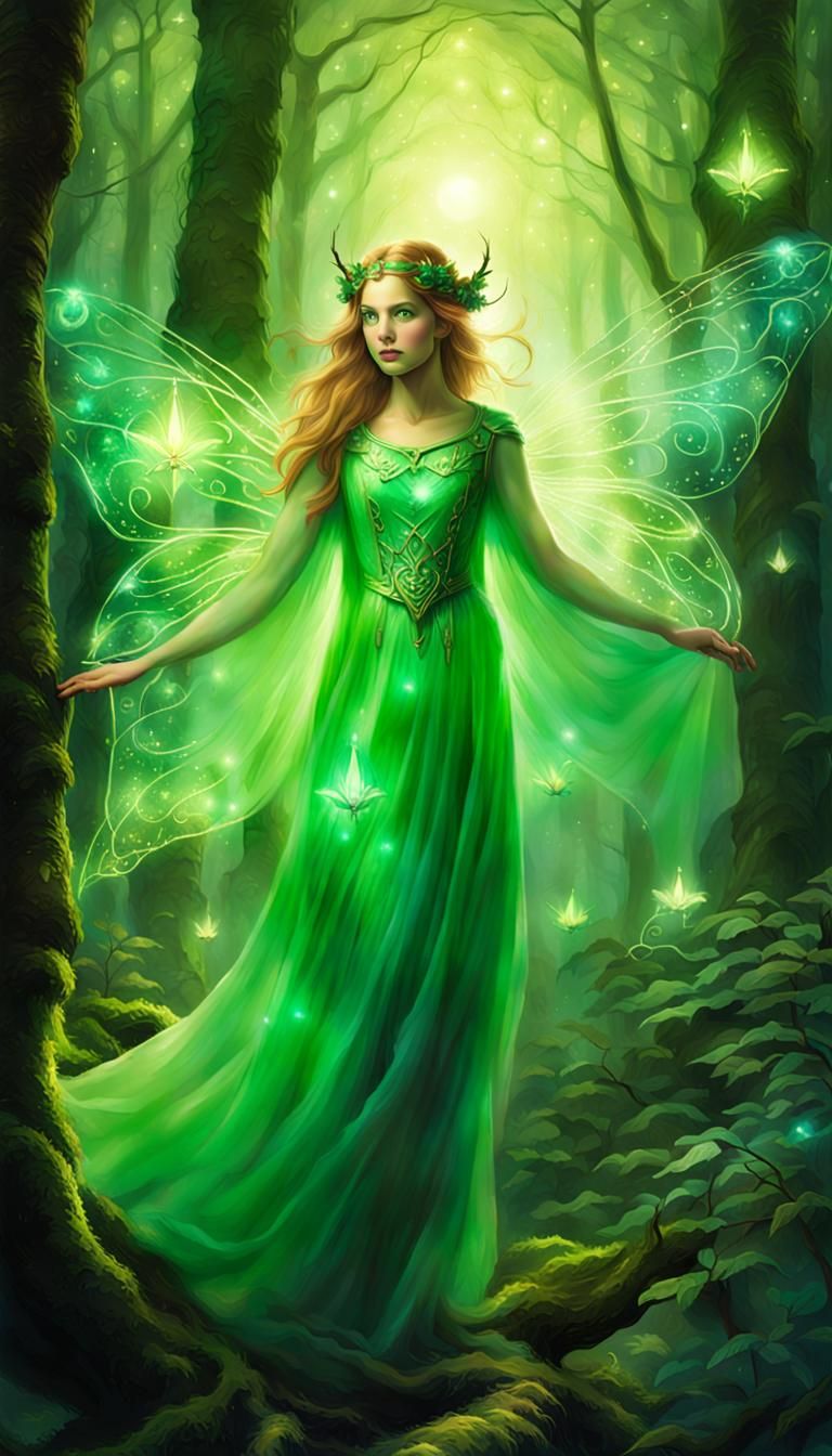 Enchanted Forest: Green Fairy's Astral Magic