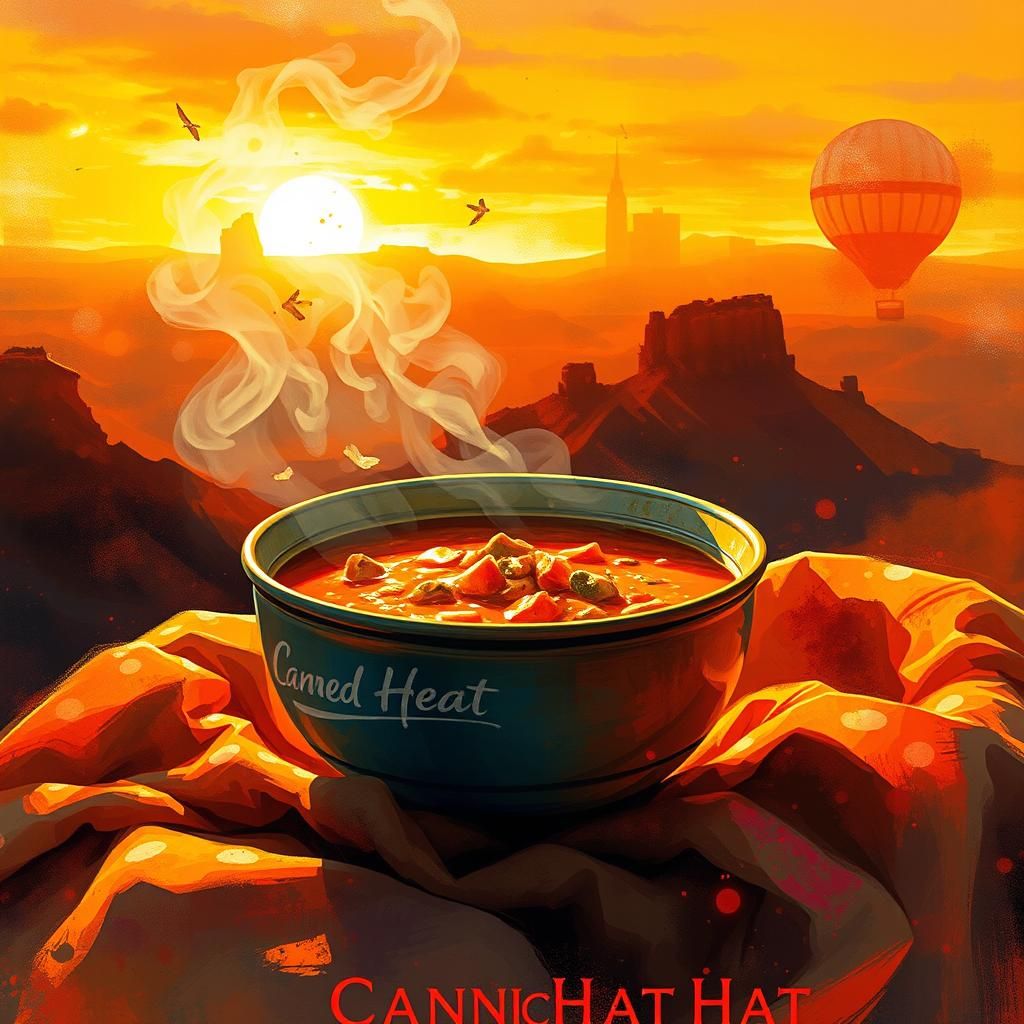"Canned Heat" The soup that makes you feel alive...