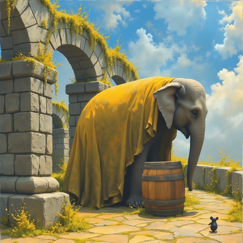 I'm not afraid of you little mouse.