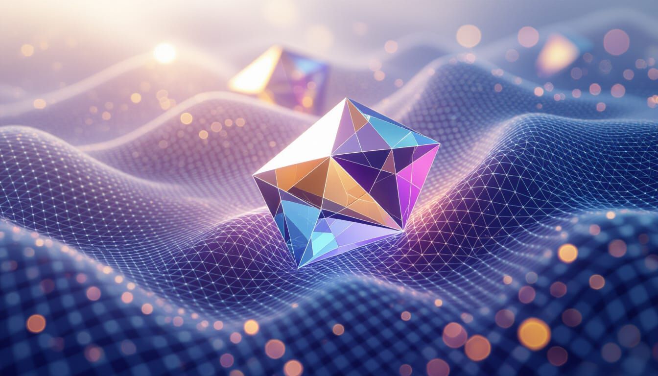 Refractive Mesh: Crystalline Structure Reflecting Light