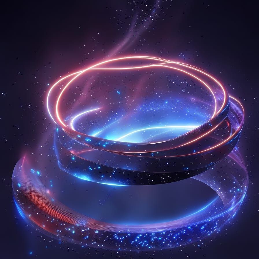Mobius Strip Galaxy 3D