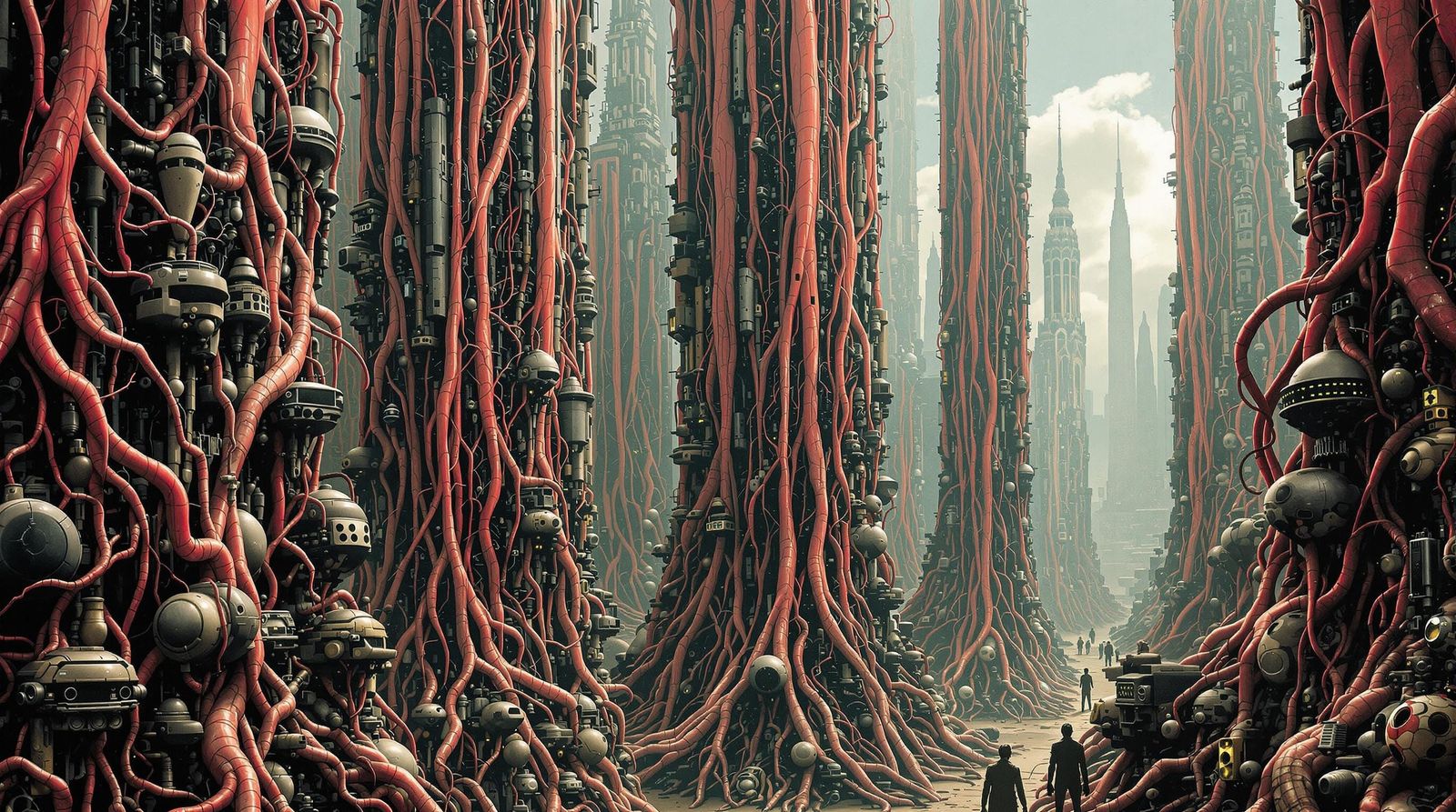 Cybernetic Flesh Metropolis