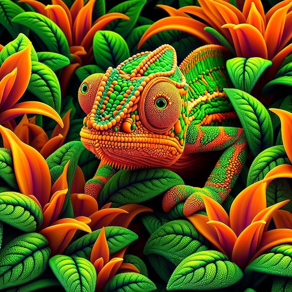 Camouflaged