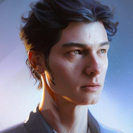 Hyperdetailed Doctor Portrait in Dynamic Lighting