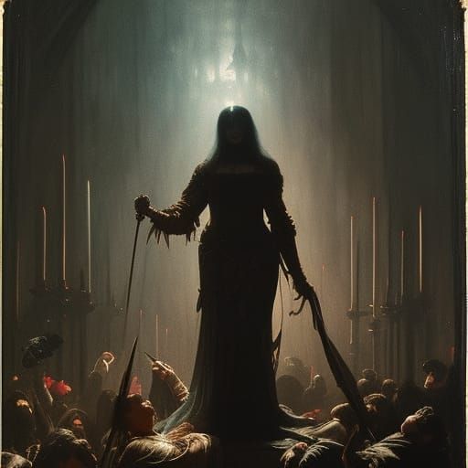 Gothic Horror: A Dark Fantasy Portrait