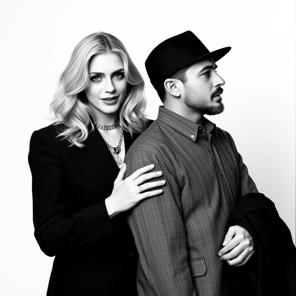 Madonna "Papa Don't Preach" Photographic Portrait