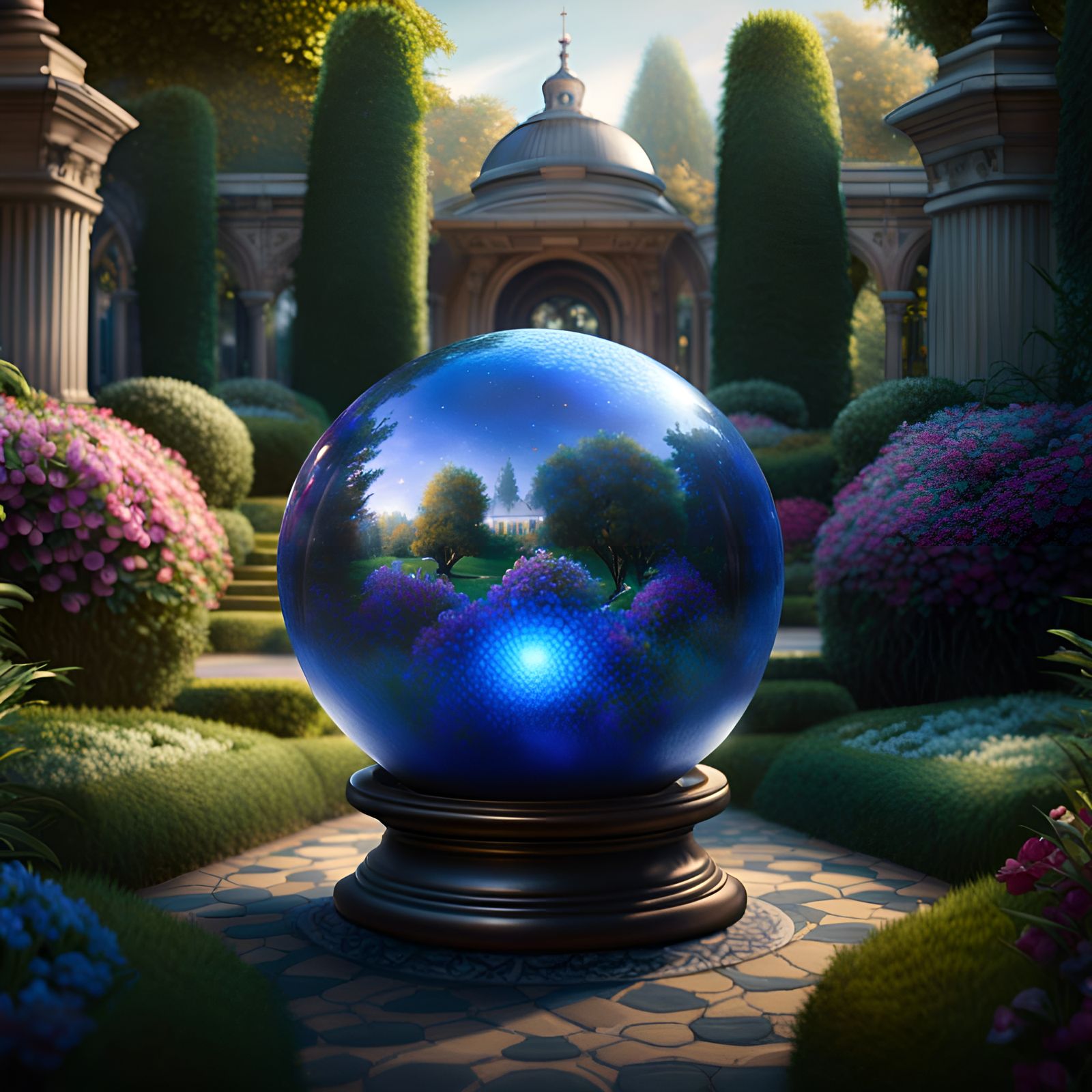 Gazing Into the Garden