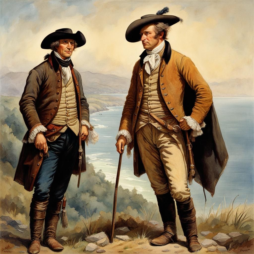 Lewis and Clark reach the Pacific
