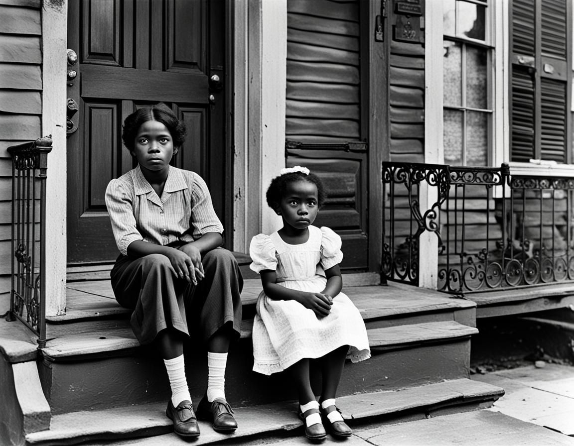 Depression Era: Mother and Child, New Orleans