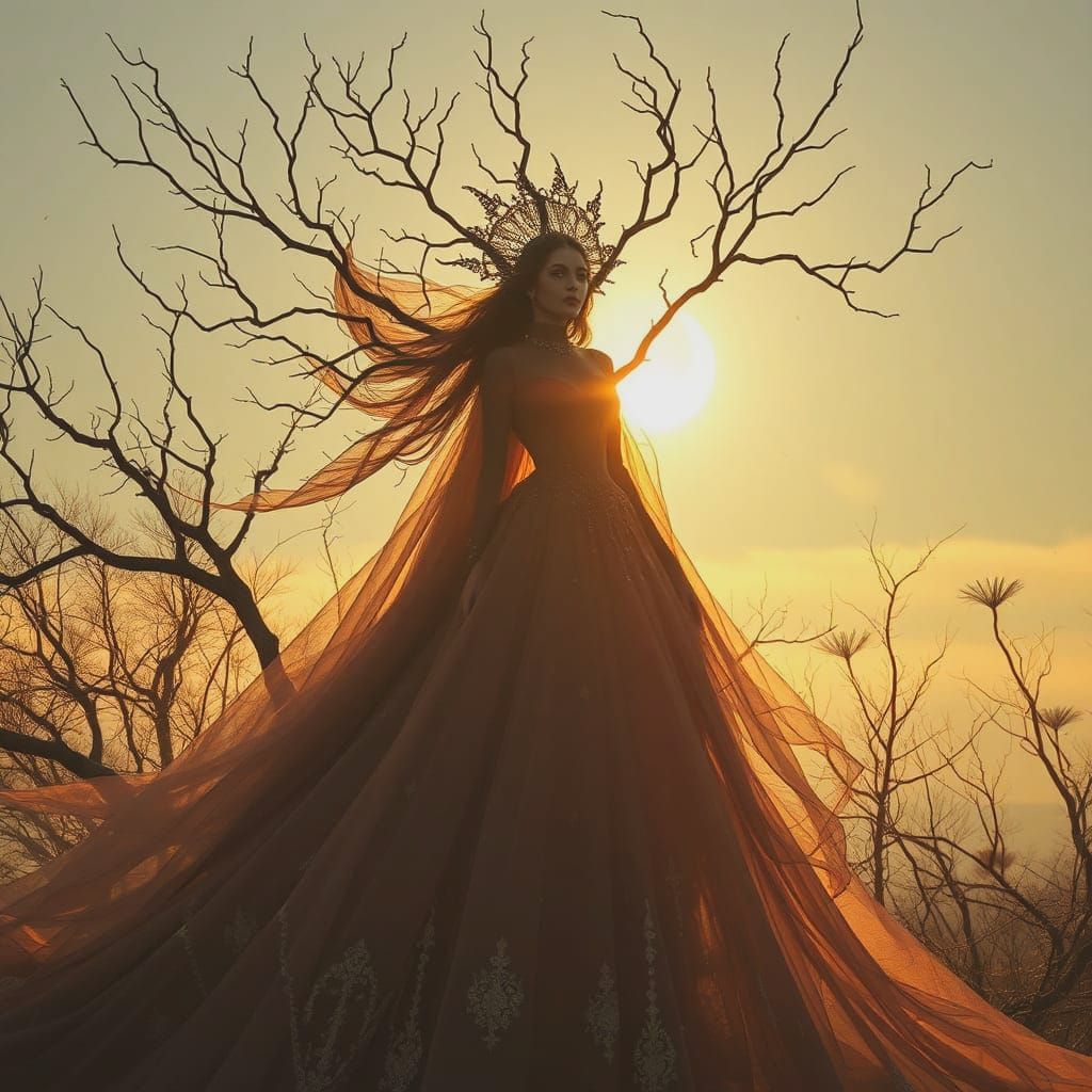 Avant Garde Winter Sun Fairytale