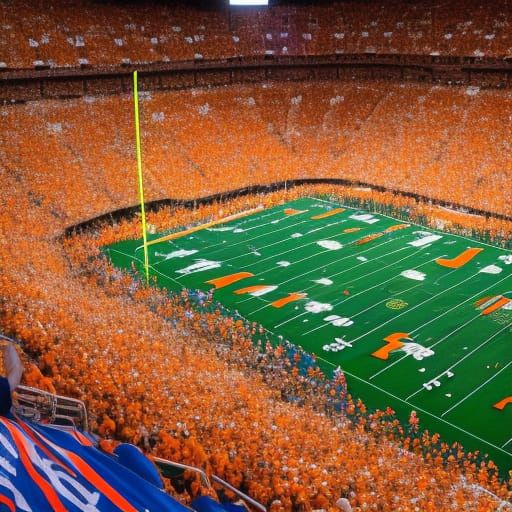Vols Versus Gators: College Football Game in Sharp Focus