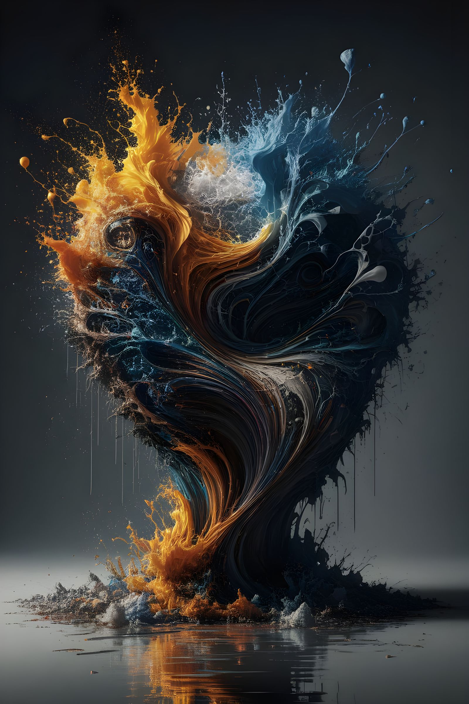 Hope Emerges from Darkness in Vibrant, Intricate Fantasy Sce...