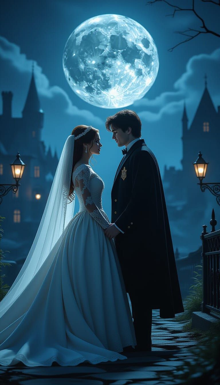 Mystical Harry Potter Honeymoon in Gothic Style