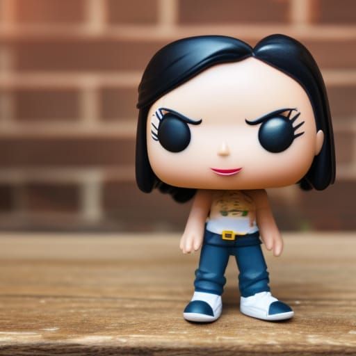 Funko Pop Figure in Professional Photography Style