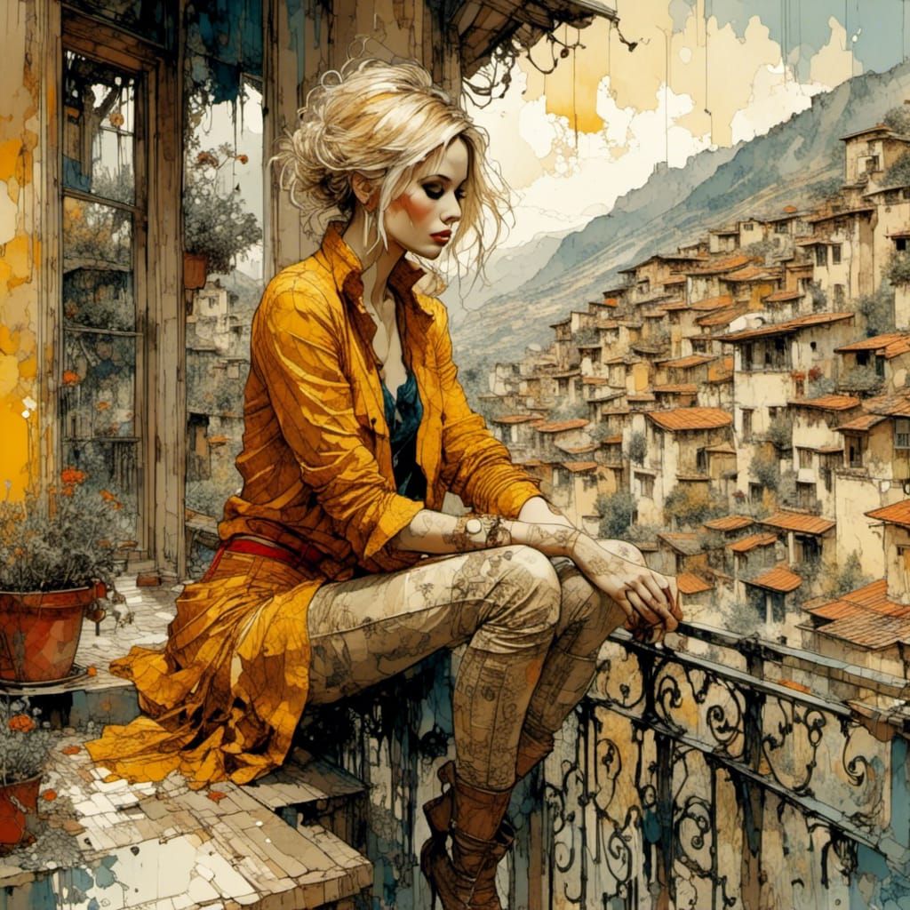 <lora:Brushstrokes:1.0>