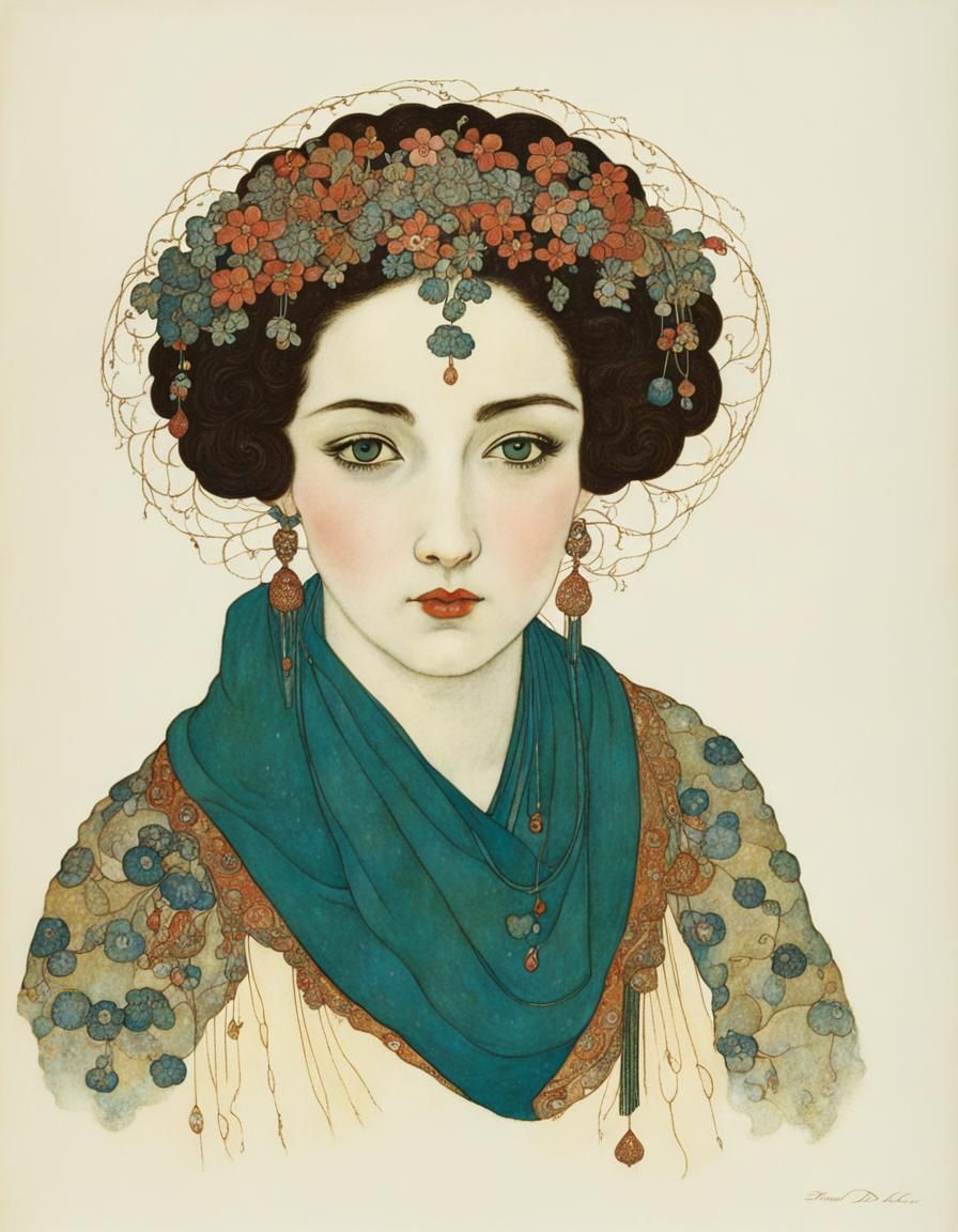 AI Realization of Edmund Dulac