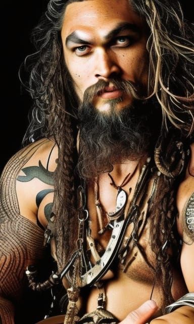 Jason Momoa as Blackbeard