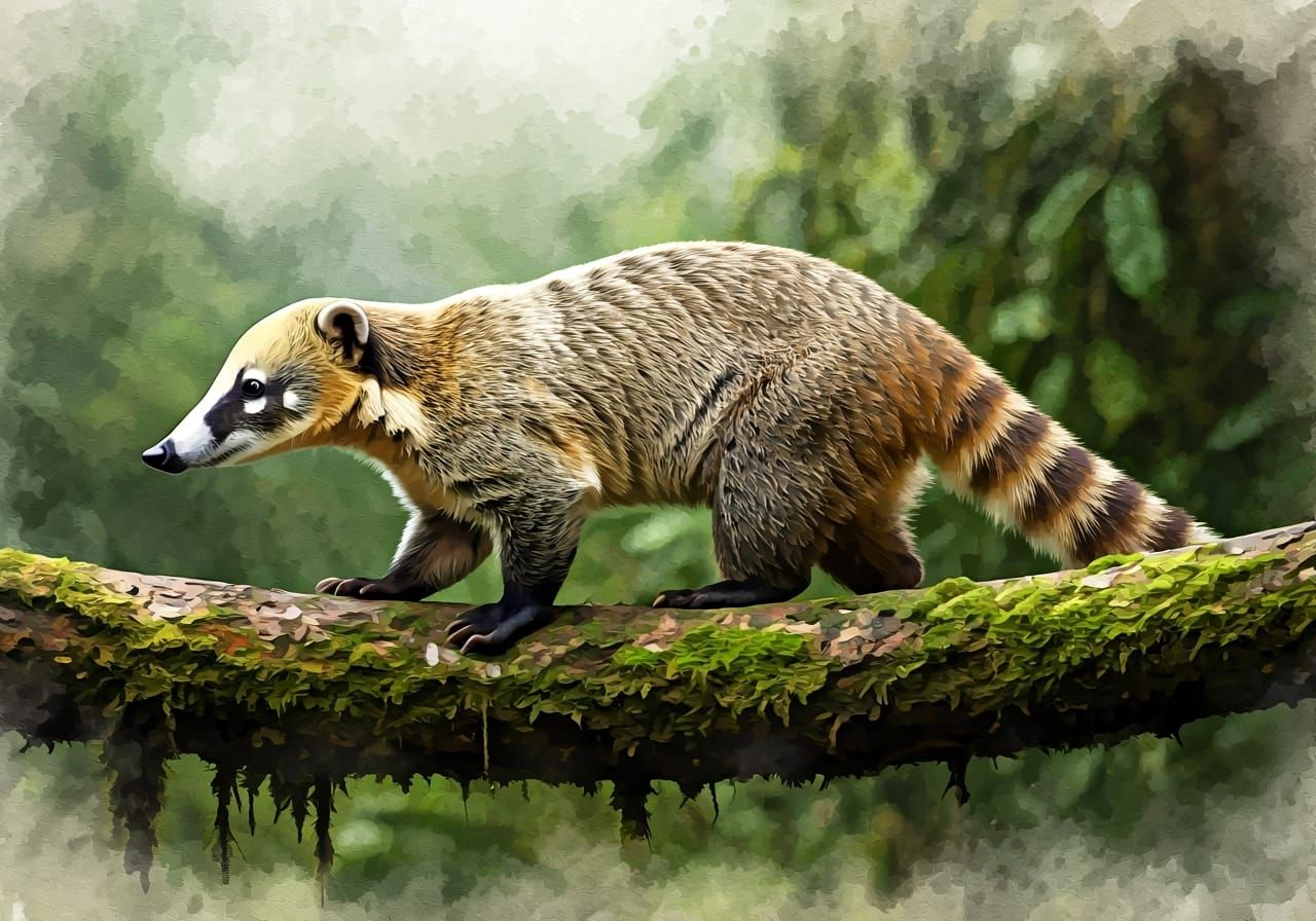 White-nosed Coati